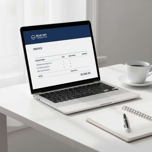 Professional Invoice Template Pro