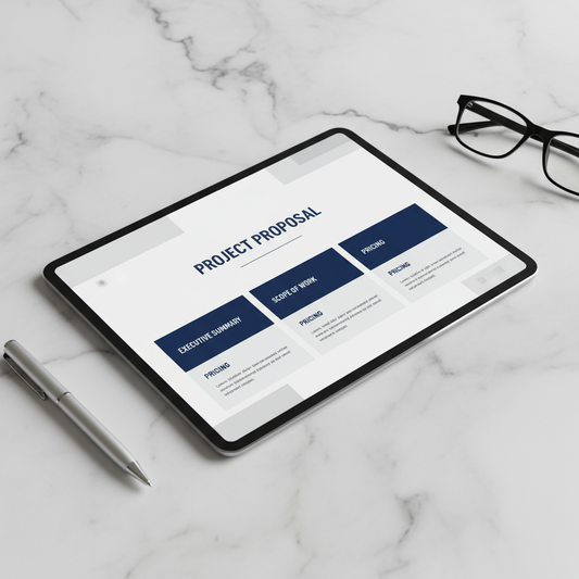 Project Proposal Template Pro